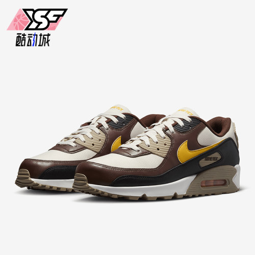 Nike/耐克正品Air Max 90男女低帮拼接气垫减震跑步鞋FD5810-201