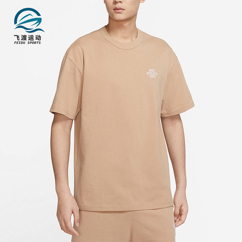 Nike/耐克正品夏季款男士圆领透气印花经典运动短袖T恤FD0306-200