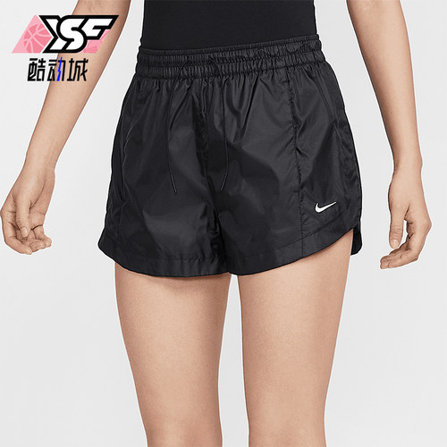 Nike/耐克正品2025夏季款女士梭织训练经典运动短裤HM8403-010
