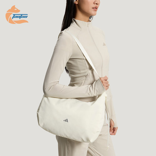 Adidas/阿迪达斯正品2026年女士经典运动休闲单肩斜挎包KT3034