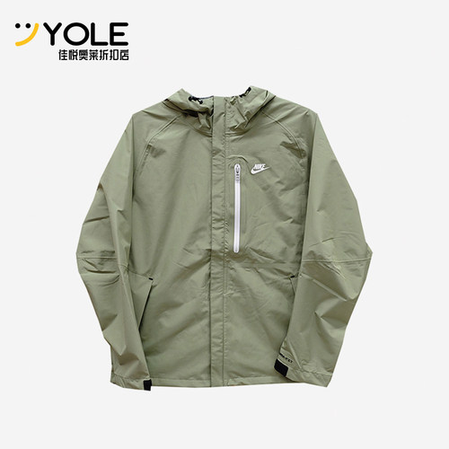 Nike/耐克正品2025新款男士经典保暖休闲连帽夹克外套DM5500-334