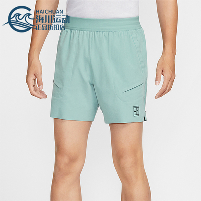 Nike/耐克正品Dri-FIT男士轻盈透气经典网球休闲短裤FZ6914-017