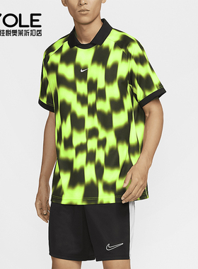 Nike/耐克新款正品Dri-FIT男士宽松圆领足球运动短袖 FZ0433-702