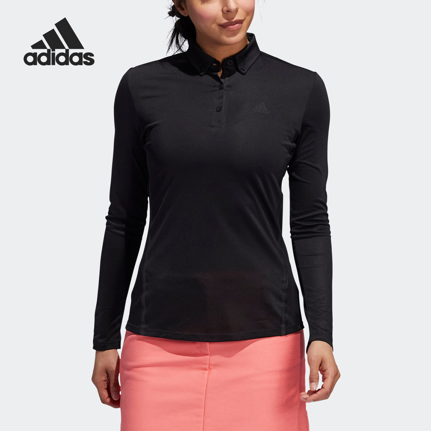 Adidas/阿迪达斯正品 当季新款女子高尔夫运动POLO衫 FS6316,运动服/休闲服装,运动POLO衫,淘宝优惠券,粉丝福利购,淘宝优惠卷