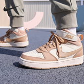 耐克正品 板鞋 秋季 Nike 新款 GS女子大童中帮经典 CD7782 125
