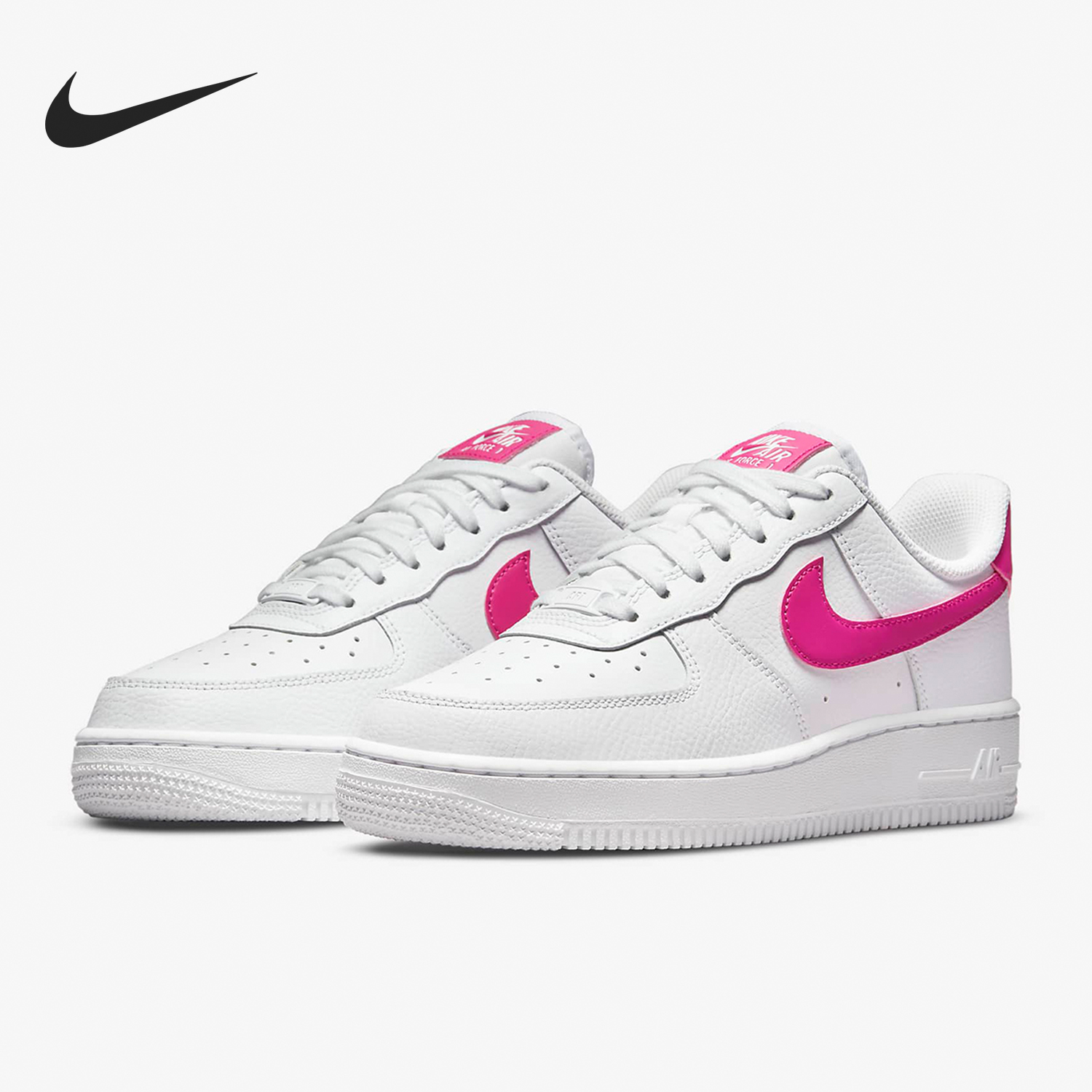 Nike/耐克正品Air Force 1女士休闲厚底耐磨轻便板鞋DD8959-102