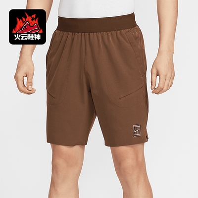 Nike/耐克正品Dri-FIT男士轻盈网球运动经典透气短裤FZ9323-259