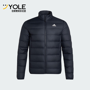 Adidas/阿迪达斯正品冬季男士修身保暖运动经典休闲羽绒服KG3151