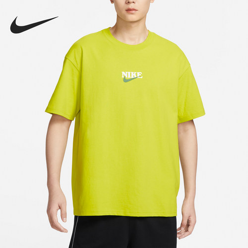 Nike/耐克正品当季新款男士运动透气印花休闲短袖FN3700-335