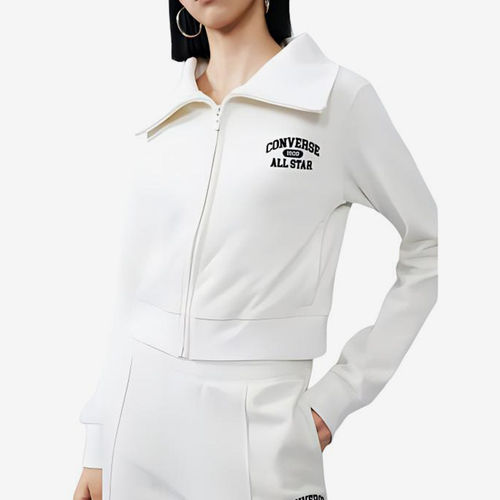 Converse/匡威正品新款女子运动训练翻领夹克外套10026778-A03