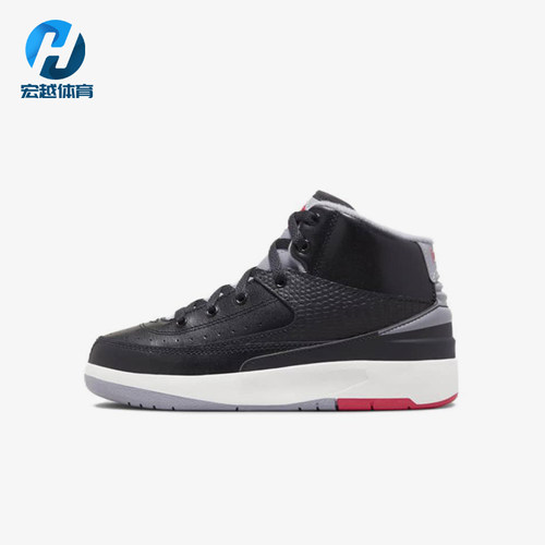 Nike/耐克正品JORDAN小童系带高帮缓震运动耐磨篮球鞋DQ8564-001