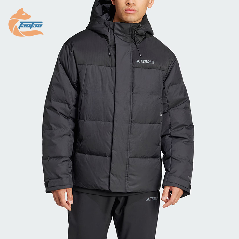 阿迪达斯男士保暖耐穿羽绒服