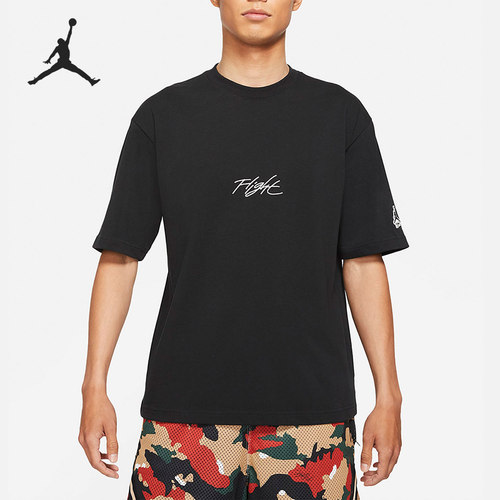 Nike/耐克正品 Air Jordan 男子舒适休闲运动T恤 DA9890-010