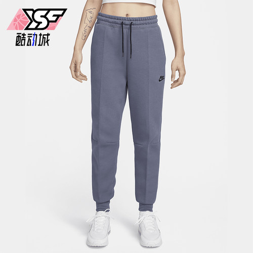 Nike/耐克正品春秋女士运动系带针织束脚弹力休闲长裤FB8330-003