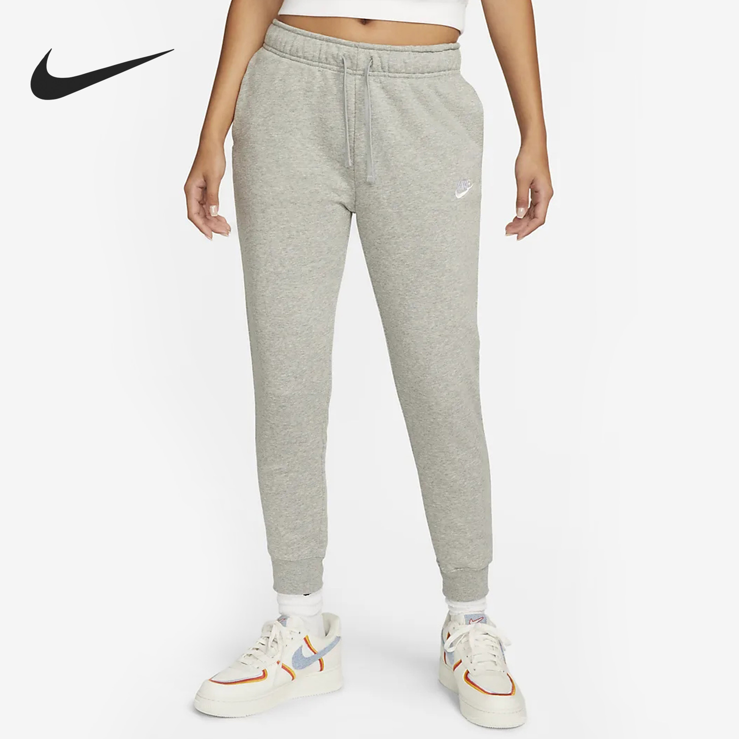 Nike/耐克正品冬季女子运动休闲透气简约加绒长裤DQ5192-063
