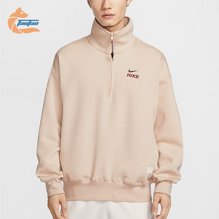 Nike/耐克正品2025冬季款男士日常立领套头半拉链卫衣IQ3708-126