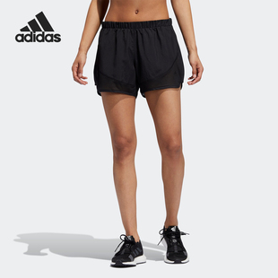 阿迪达斯正品 休闲短裤 当季 女子跑步运动时尚 DZ1836 新款 Adidas