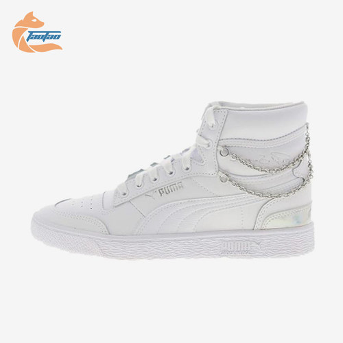 Puma/彪马正品四季款女士耐磨高帮简约经典休闲透气板鞋371866-01