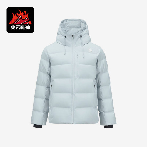 Skechers/斯凯奇正品2024冬季新款男士保暖梭织短款羽绒服