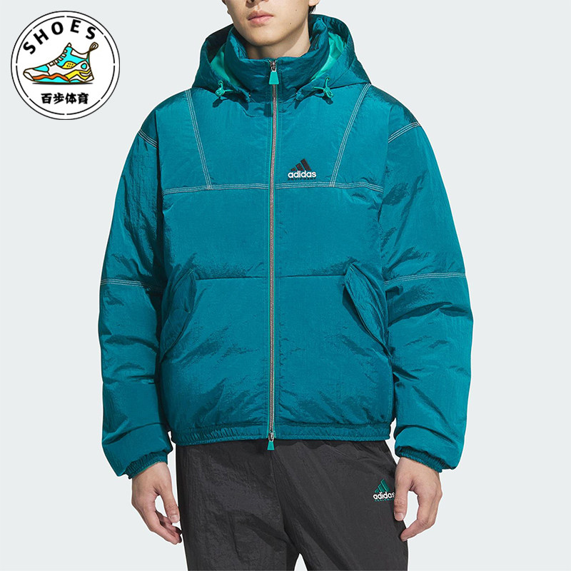 Adidas/阿迪达斯正品EQT DOWN JACKET男士经典保暖羽绒服KA7980