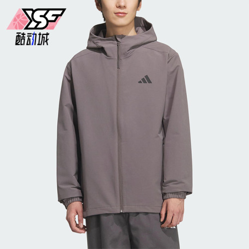 Adidas/阿迪达斯正品V SFT SHELL JK男女休闲运动连帽外套KF5227