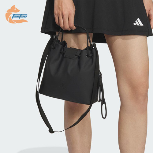 Adidas/阿迪达斯正品2025新款女士经典双提手运动斜挎包JM5011