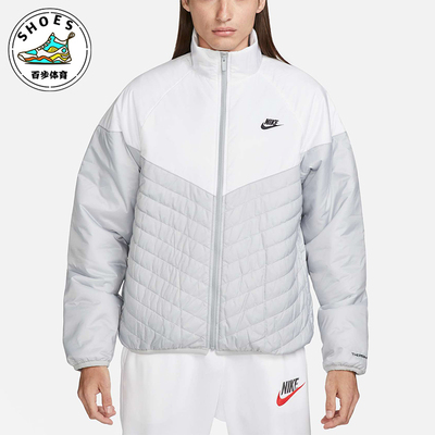 耐克男士拉链长袖夹克棉服