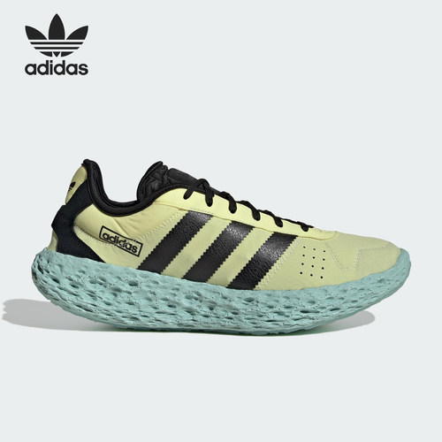 Adidas/阿迪达斯正品三叶草ZPONGE男女同款复古经典跑步鞋JH8110