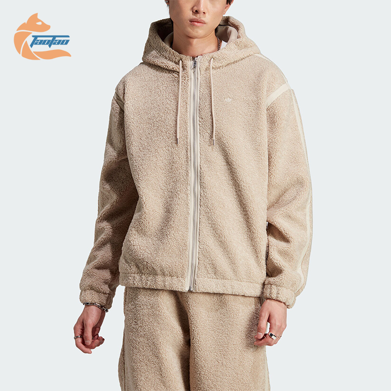 阿迪达斯男士休闲保暖外套