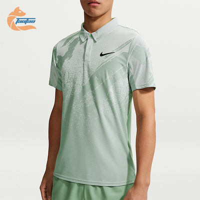 Nike/耐克正品NikeCourt新款男休闲网球经典翻领T恤IB1029-006