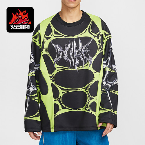 Nike/耐克正品Project F.R.O.G男士印花圆领宽松球衣IF1295-010