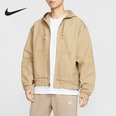 Nike/耐克正品运动男士宽松透气拼接连帽运动夹克外套HQ6123-297