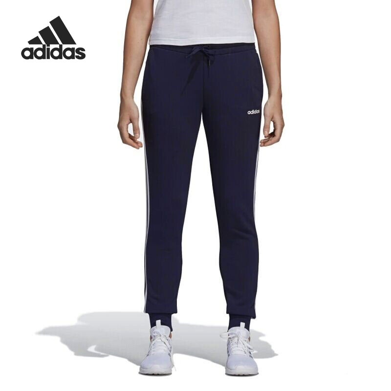 Adidas/阿迪达斯正品 新款女子针织训练运动休闲长裤DU0687