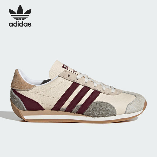 Adidas/阿迪达斯正品三叶草女士复古薄底日常休闲鞋JI2871