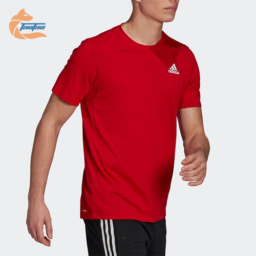 Adidas/阿迪达斯正品2025男士经典透气圆领健身运动短袖T恤GR0516