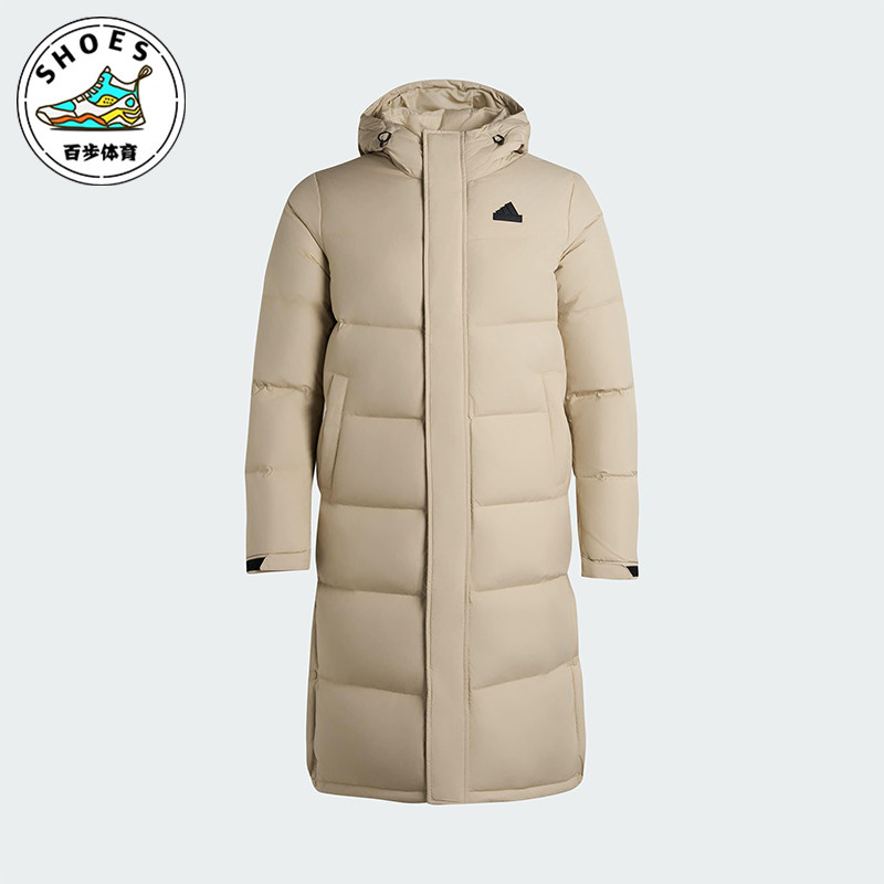 Adidas/阿迪达斯正品LONG DOWN JACKET男女长款保暖羽绒服KF6744