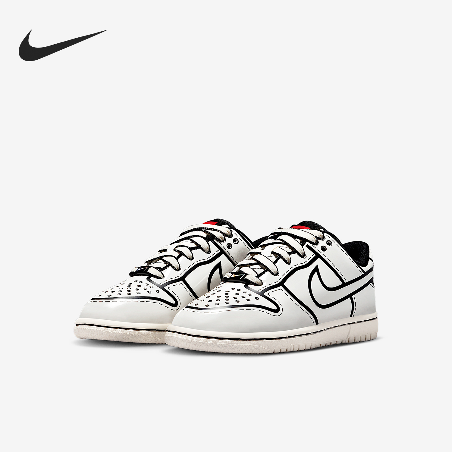 Nike/耐克正品Dunk Low小童低帮轻便经典休闲运动鞋II7288-100