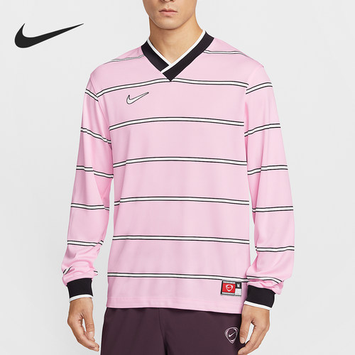 Nike/耐克正品春秋男士宽松运动时尚条纹长袖T恤IF1533-663