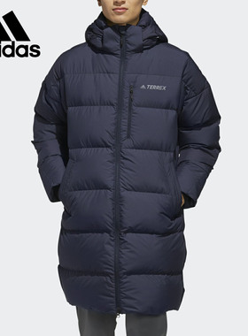 Adidas/阿迪达斯正品冬季新款男子户外运动保暖羽绒服EH4989