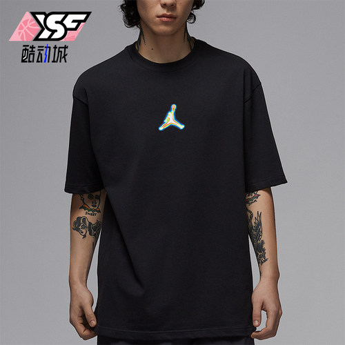Nike/耐克正品JORDAN男士针织休闲宽松透气经典短袖IF0620-010