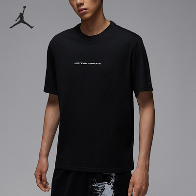 Nike/耐克正品Jordan男士柔软轻盈透气针织运动短袖IB6762-010