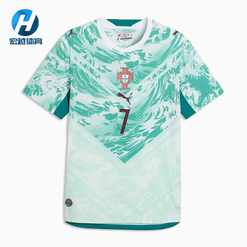 Puma/彪马正品夏季男士运动吸湿排汗套头足球短袖T恤788145-77