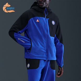 Nike/耐克正品春秋男士运动复古柔软亲肤拉链夹克外套IB3850-010