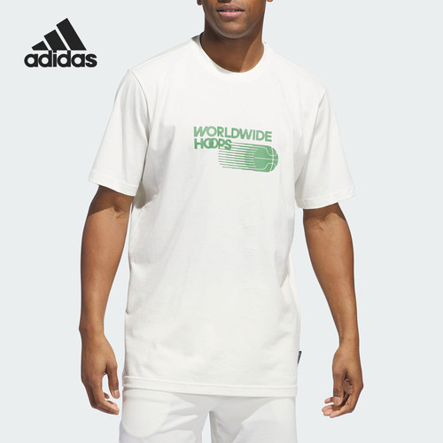 Adidas/阿迪达斯正品 WWH CITY TEE 男士篮球运动短袖JE3755