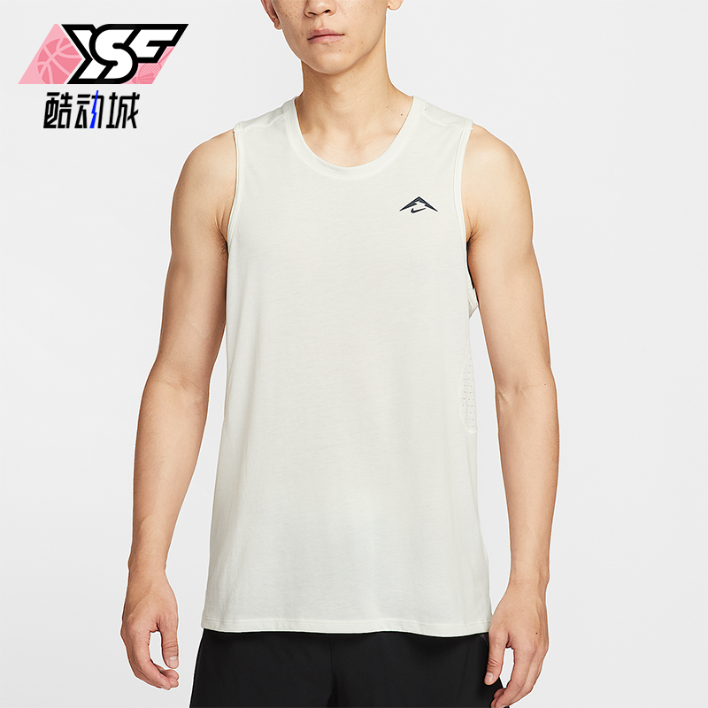 Nike/耐克正品Dri-FIT ADV男士圆领跑步经典无袖背心HJ4169-133