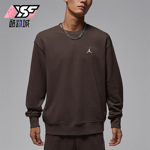Nike/耐克正品Jordan男士休闲圆领针织套头运动卫衣FV7296-237