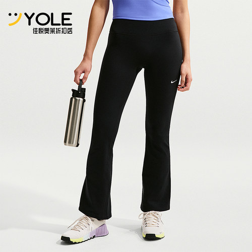 Nike/耐克正品2026春季款女士日常松紧腰透气修身长裤IB9136-010