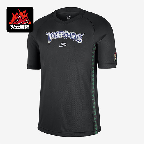 Nike/耐克正品NBA Dri-FIT男士透气时尚训练短袖T恤HQ6398-010