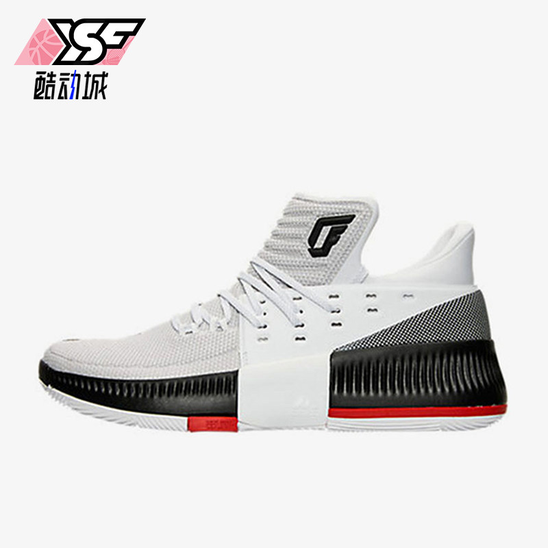 Adidas/阿迪达斯正品D Lillard 3男士潮流减震篮球鞋BB8268
