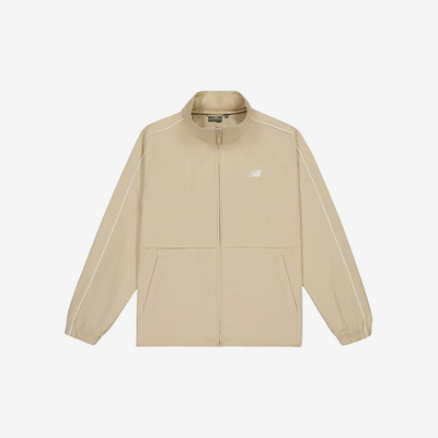 New Balance/NB正品新款男子经典休闲立领夹克外套NAE11191-BEI